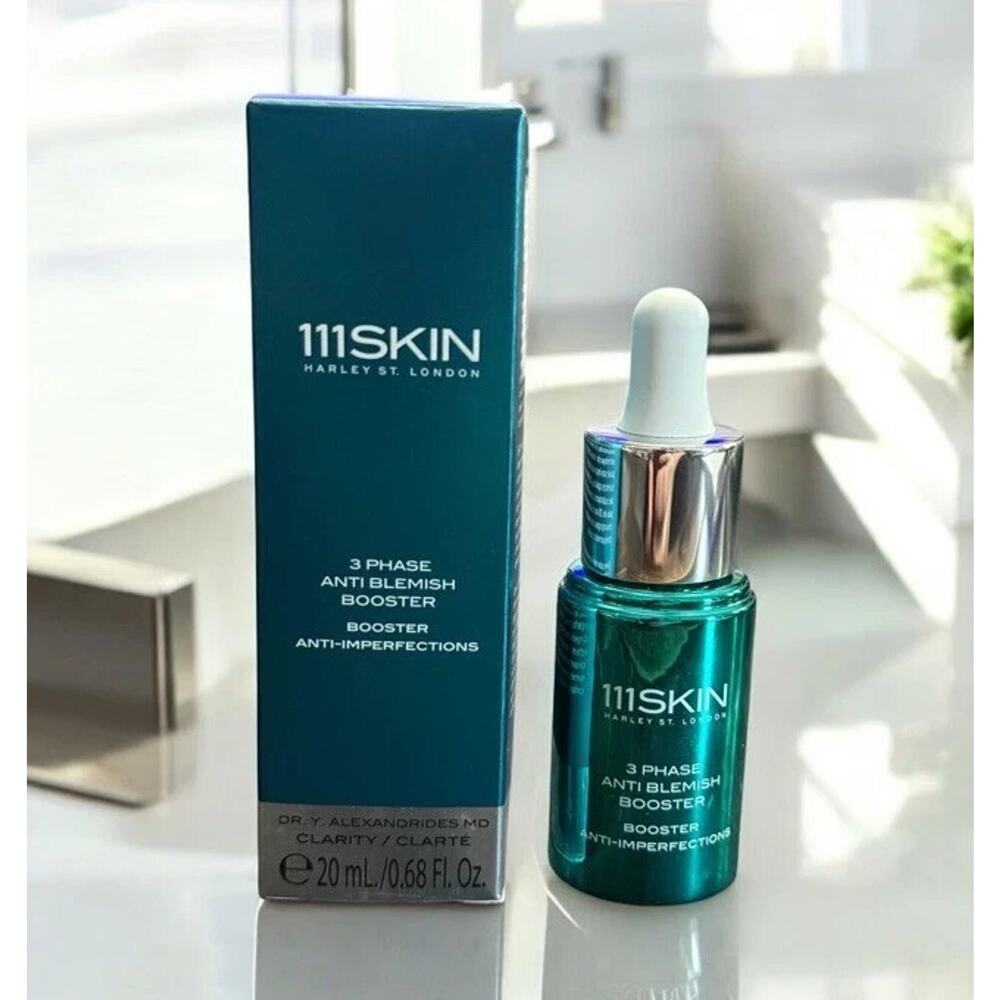 111SKIN 3 Phase Anti Blemish Booster FULL SIZE .68 Fl Oz / 20 mL NIB